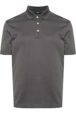 HERNO Playera tipo polo con botones