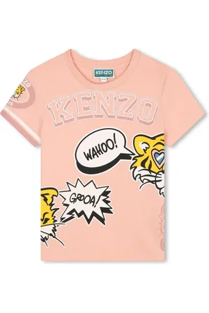 Kenzo Playera con motivo Tiger Head