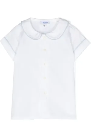 SIOLA Camisa con ribete en contraste