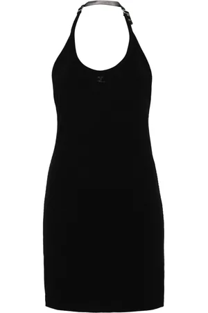 Courrèges Vestido corto Holistic Buckle años 90