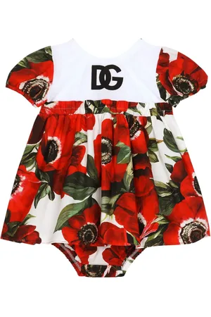 Dolce & Gabbana Vestido con amapolas estampadas
