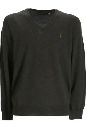 Ralph Lauren Suéter con logo bordado