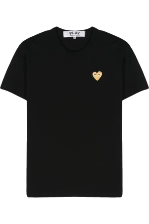 Comme des Garçons Playera con parche de corazón