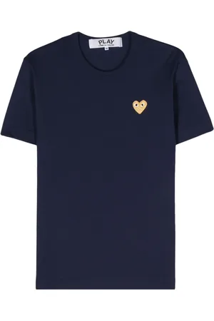 Comme des Garçons Playera con parche de corazón
