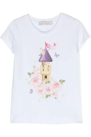 MONNALISA Playera con estampado gráfico