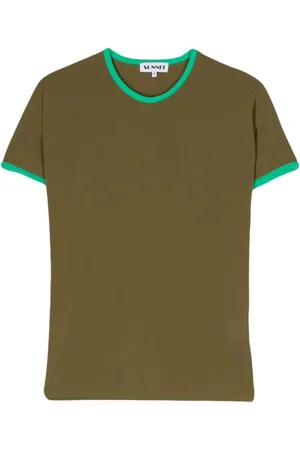 SUNNEI Playera con borde en contraste