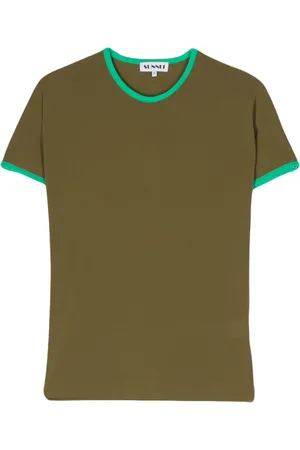 SUNNEI Playera con borde en contraste