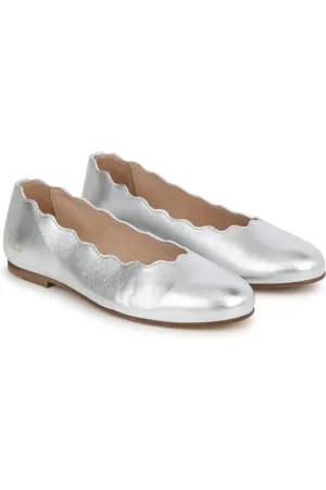 Chloé Flats metalizados