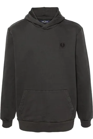 Fred Perry Hoodie con aplique del logo