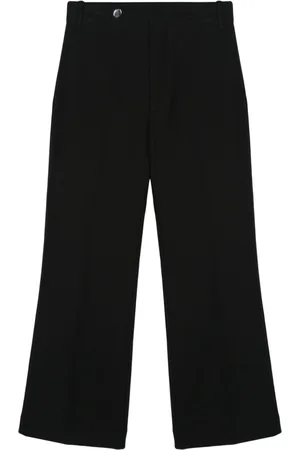 Plan C Pantalones acampanados con tiro alto