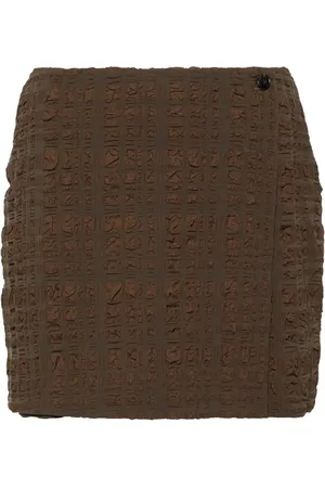 Nanushka Shorts de tejido seersucker
