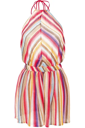 Missoni Jumpsuit tejido de crochet con motivo de rayas