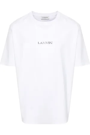 Lanvin Playera con logo estampado