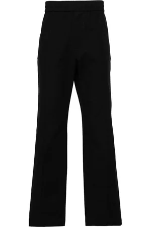 VALENTINO GARAVANI Pantalones rectos con costuras en relieve