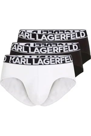 Karl Lagerfeld Set de tres piezas de ropa interior Bold Logo