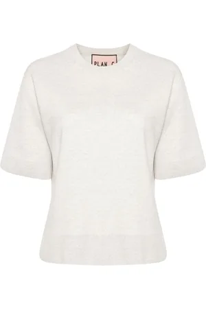 Plan C Playera tejida de melange