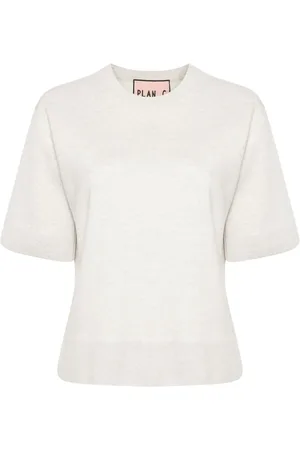 Plan C Playera tejida de melange