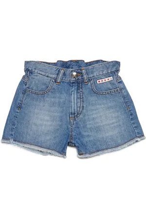 Marni Shorts de mezclilla con tiro medio