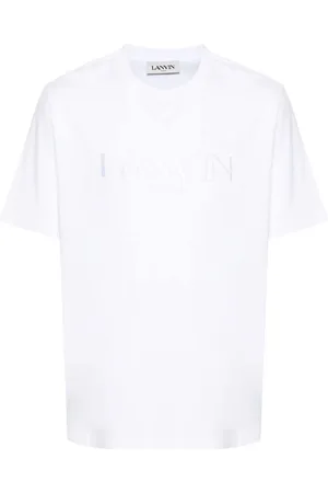 Lanvin Playera con logo bordado