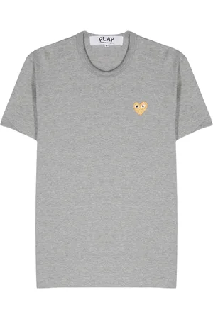 Comme des Garçons Playera con parche de corazón