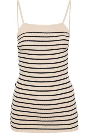 Low Classic Top de canalé con cuello halter