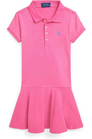 Ralph Lauren Vestido estilo playera tipo polo con logo bordado