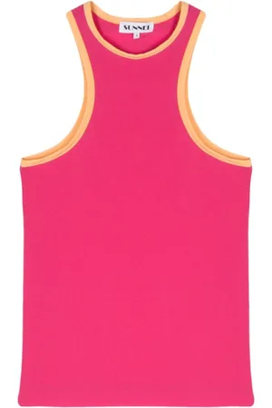 SUNNEI Camiseta con bordes en contraste