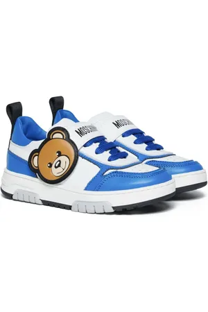 Moschino Tenis con parche Teddy Bear