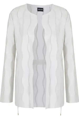 Giorgio Armani Chamarra con cuello redondo