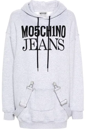 Moschino Vestido corto con capucha y detalle de tira
