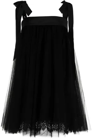 Amsale Vestido corto con diseño de trapecio