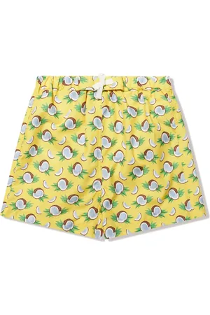 Rachel Riley Shorts de playa con cocos estampados