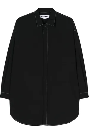 SUNNEI Camisa con costuras en contraste