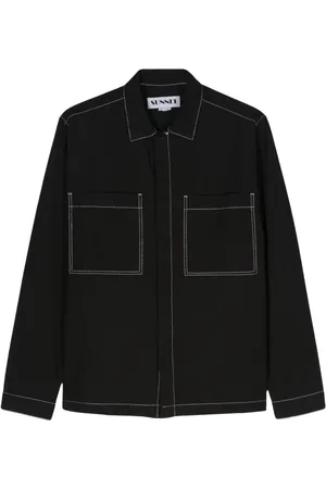 SUNNEI Camisa con costuras en contraste