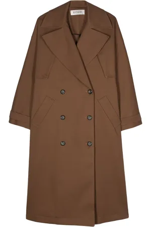 Rohe Gabardina con doble botonadura