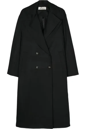 Rohe Abrigo midi con doble botonadura