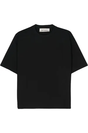 Rohe Playera con cuello redondo