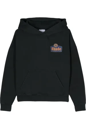 Rhude Hoodie con logo estampado