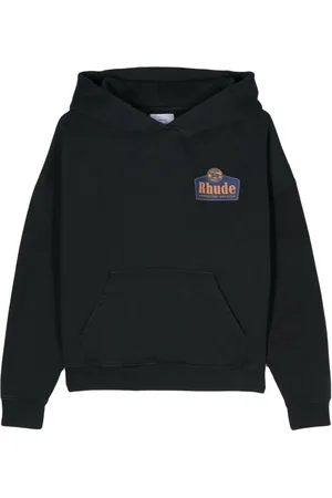 Rhude Hoodie con logo estampado