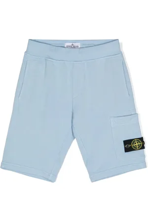 Stone Island Bermudas con distintivo Compass