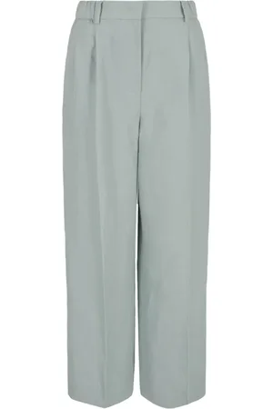 Giorgio Armani Pantalones capri con tiro alto