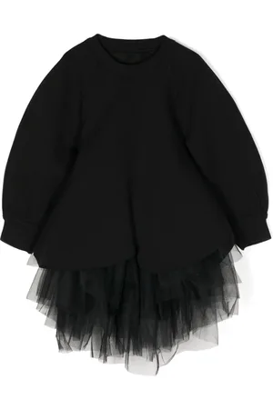 JNBY by JNBY Vestido estilo sudadera con aplique de tul