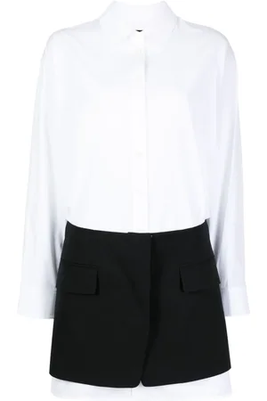 JUUN.J Vestido camisero manga larga