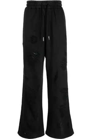 Feng Chen Wang Pants con detalle rasgado