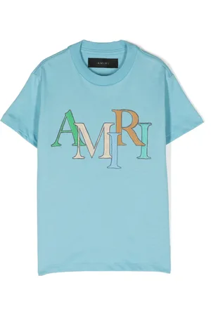 AMIRI Playera con logo afelpado