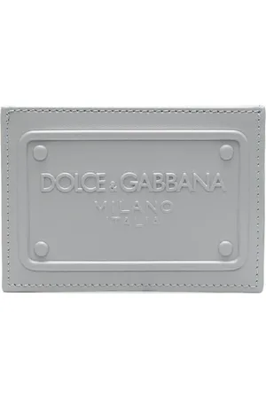 Dolce & Gabbana Tarjetero con logo en relieve