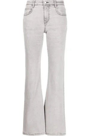JNBY Jeans bootcut con tiro medio