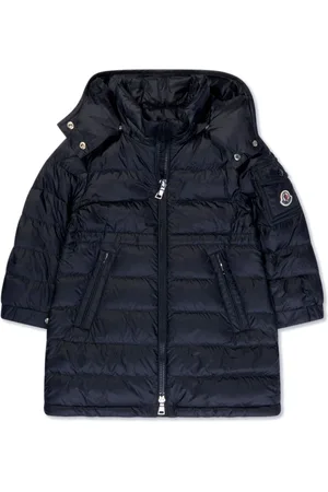 Moncler Chamarra capitonada con aplique del logo
