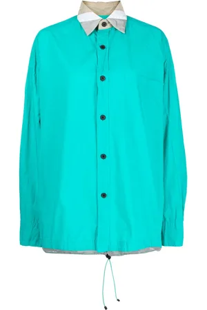 Kolor Camisa con cuello en contraste