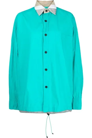 Kolor Camisa con cuello en contraste